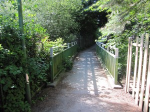 Kleine Fußgängerbrücke
